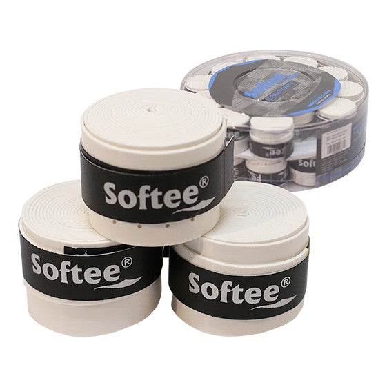 Dose 30 Perforierte Softee Overgrips Comfort Blanco ÚNICA