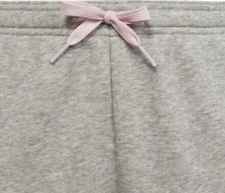 Tute da bambino Adidas Jr French Terry 3 Stripes Pantaloni Grigio Medio Grigio Calore