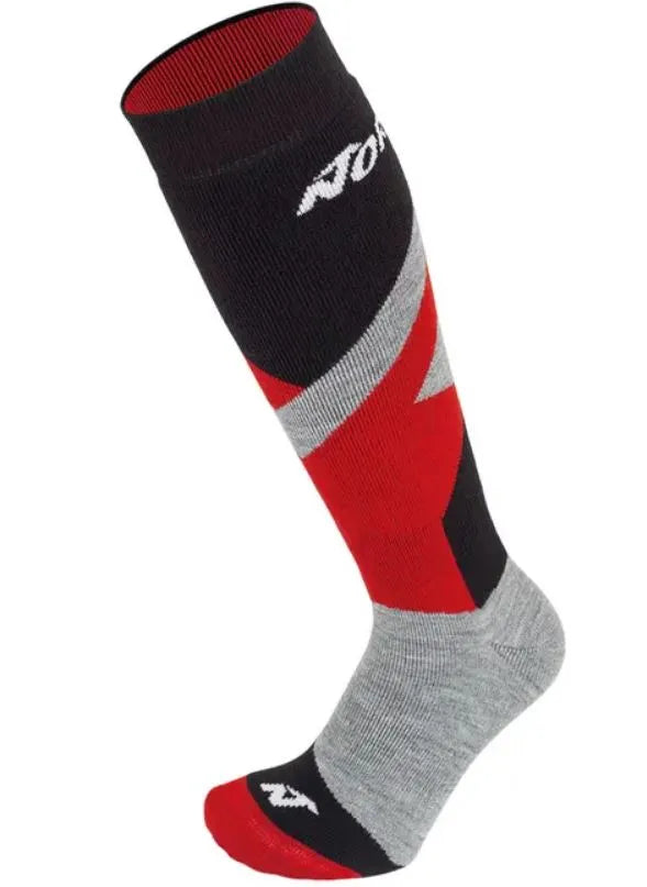 Nordica jr multisport inverno 2p cinza médio/vermelho/preto-cinza médio 35-38