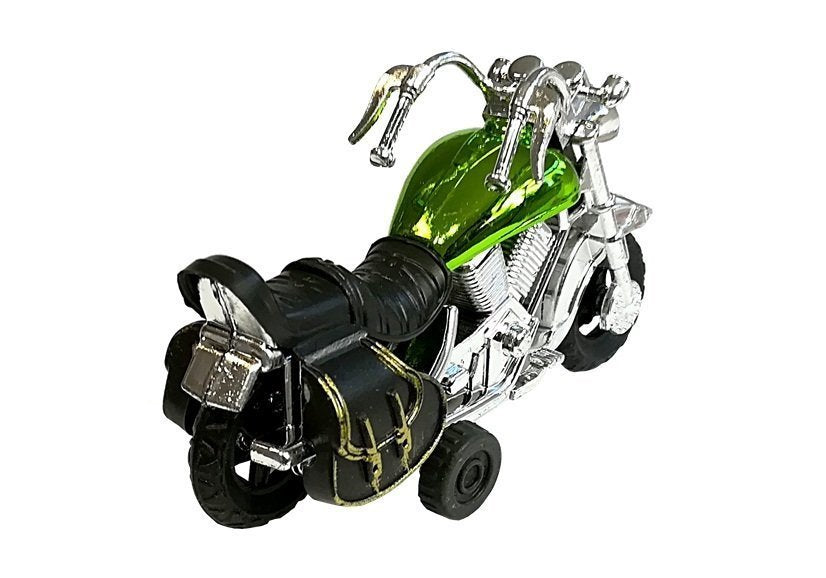 Set Of Motorbike In Motion 4 Pieces
