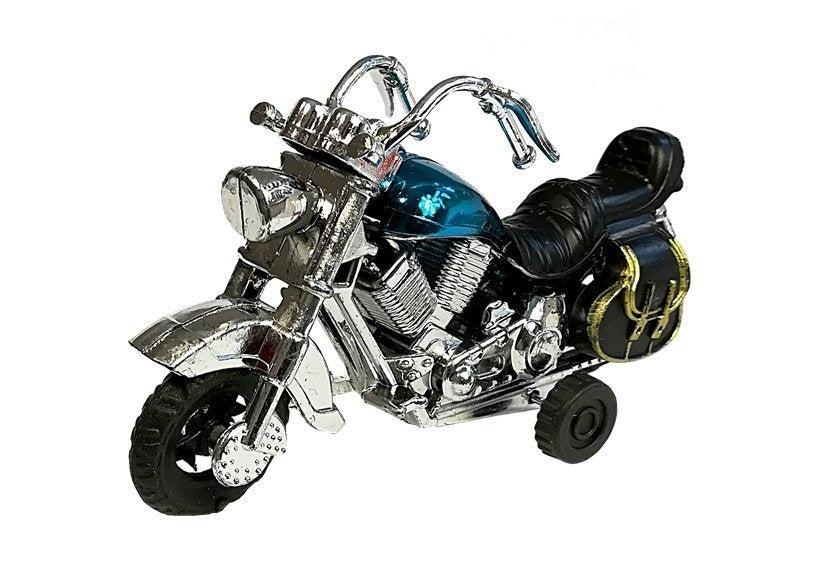 Set Of Motorbike In Motion 4 Pieces