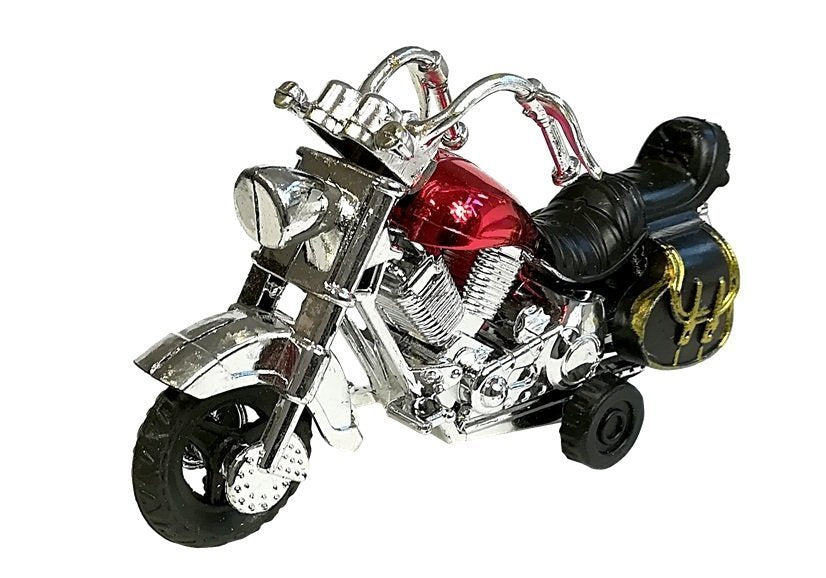 Set Of Motorbike In Motion 4 Pieces