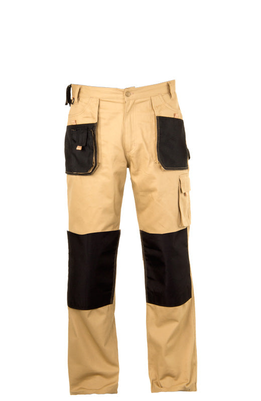 Bukser Beige 100% Bomuld Xl (56) Ce Lahti