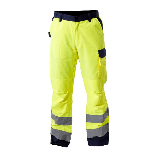 Wysoka widoczność. Spodnie Żółte Premium 3xl Ce Lahti