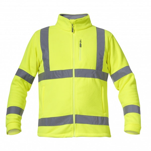 Veste Polaire Haute Visibilité Jaune M Ce Lahti