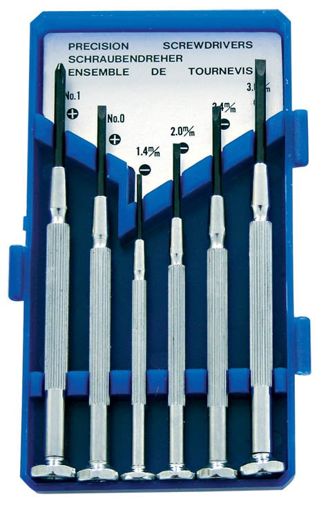 Zestaw 6 śrubokrętów Jawellers