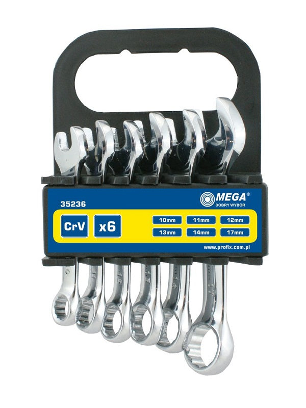 Clés mixtes 6 pièces (10-17 Mm) Cv