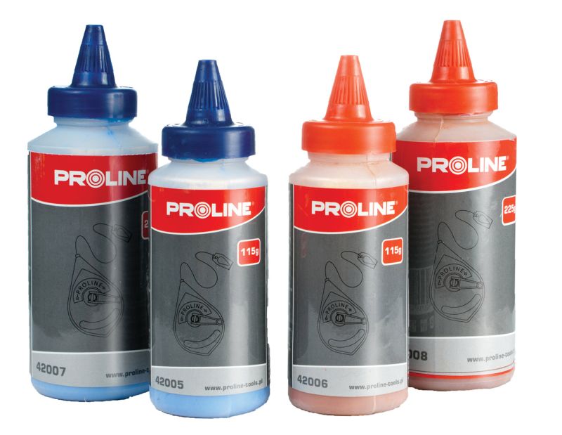 Recambio Blue Chalk Line Botella Plástico 225g Con Tapón Amarillo Proline