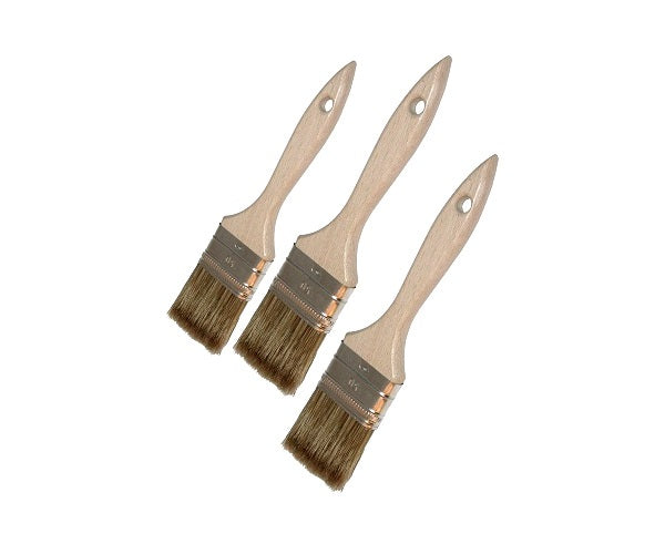 3er-Set Pinsel. Englischer Typ. Größen: 24,36,90 mm