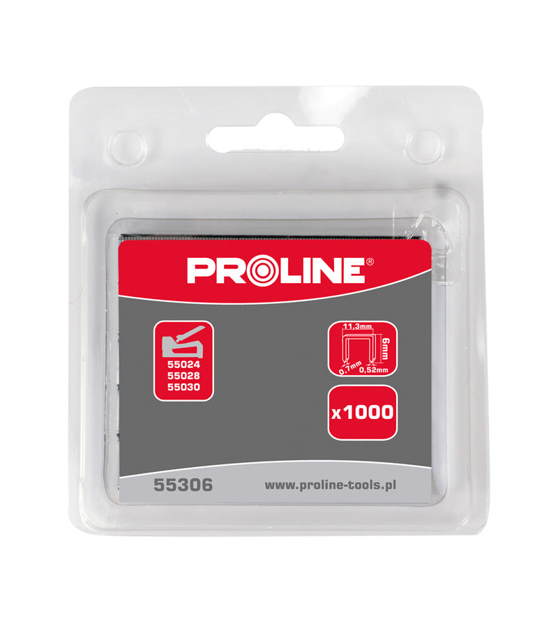 Kapcsok 12 Mm Típus 53 1000db Karton Dobozban Proline