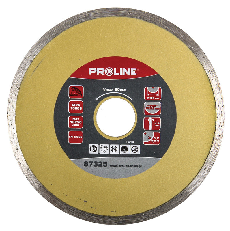 Disco de corte contínuo de diamante 180 x 2,2 x 5,25,4 Proline
