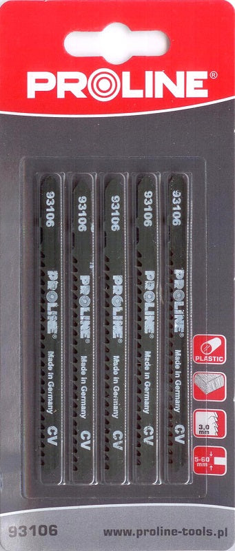Pânză de ferăstrău 5 buc Lemn 75 X 100 Mm 8tpi 3 Mm B Proline