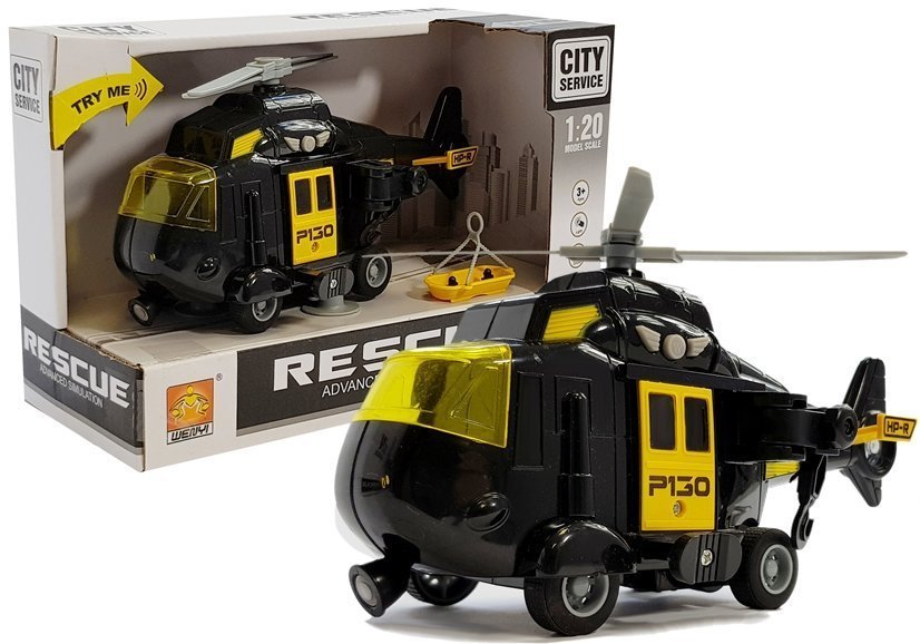 Battery Rescue Helicopter 1:20 Sound Of Light