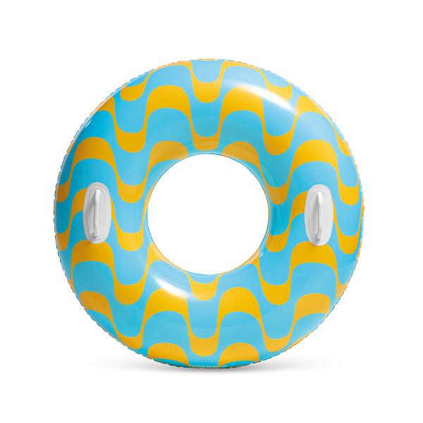 Intex Striped Dreams Swimming Ring With Handles | Ø 91 Cm | Assorted Colors