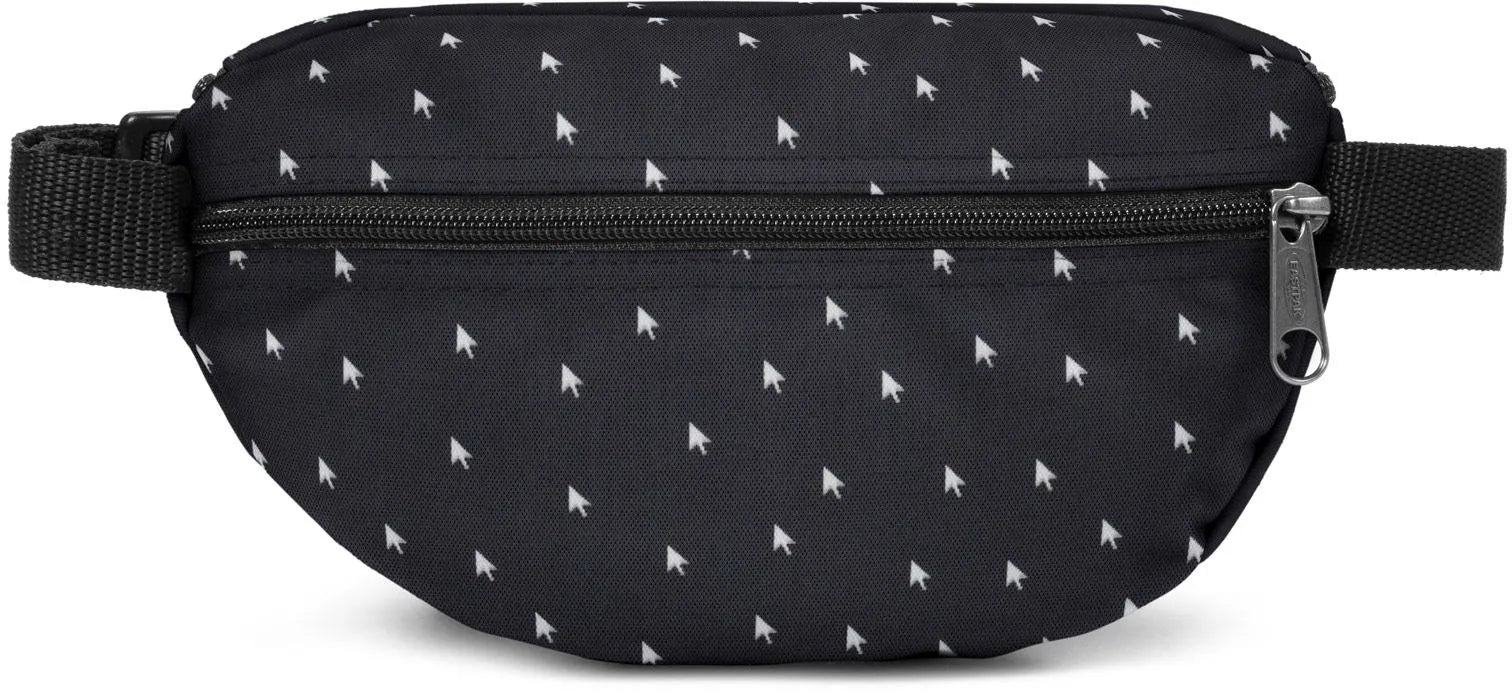 Czarna torba na pas Eastpak ze strzałką w kolorze czarnym