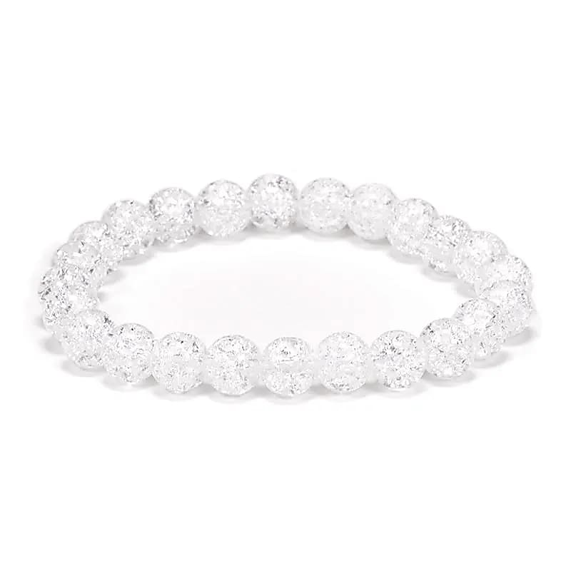 Armband Iris Bergkristal --verpakking van 3 stuks - 0,8 cm