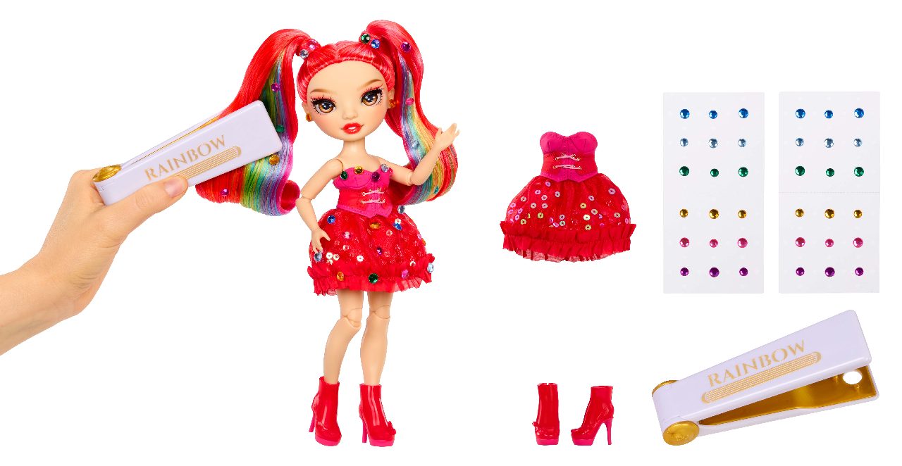 Rainbow High Be Dazzling Fashion Panenka - Vivienne Rouge (červená)