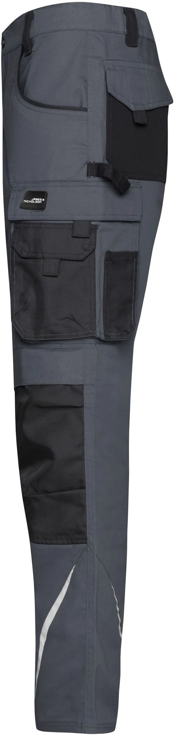James & Nicholson Workwear Carbon Grey Work Trousers