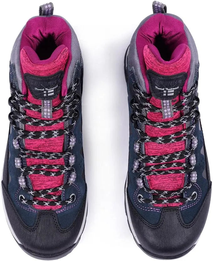 Outdoorové topánky icepeak turistické topánky wynne mid cut wp vodeodolná ružová 39