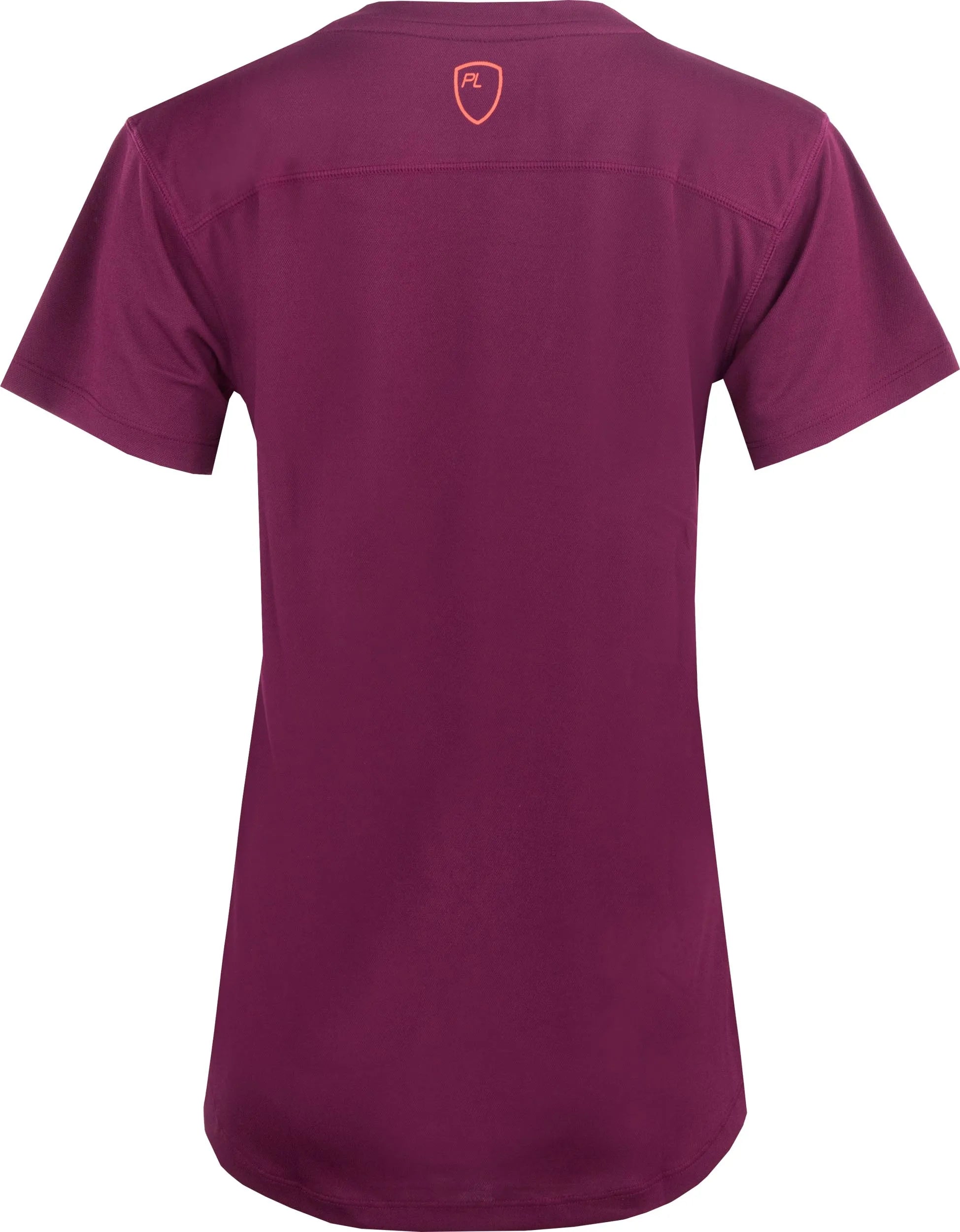 Damen Playerlayer Victory Tee Maroon Burgundy