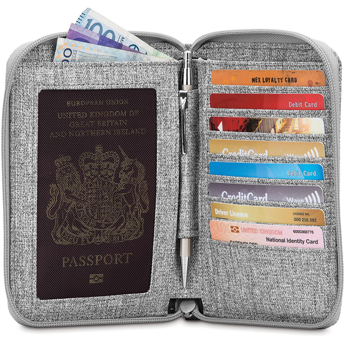 Pacsafe Rfidsafe Lx150 Tweed Grey