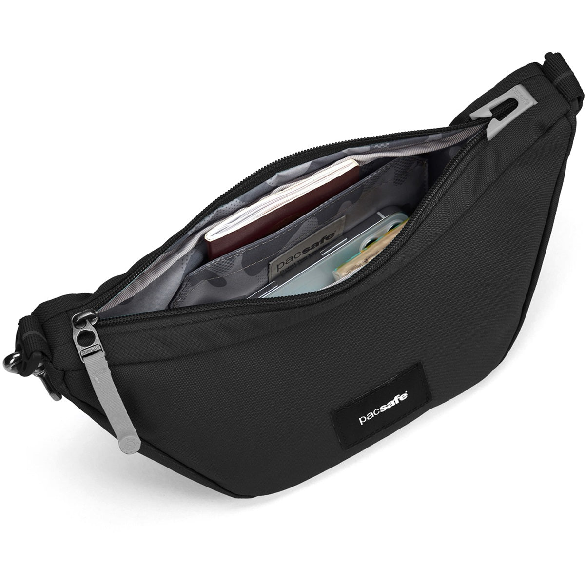 Pacsafe Go Lunar Crossbody Jet Black
