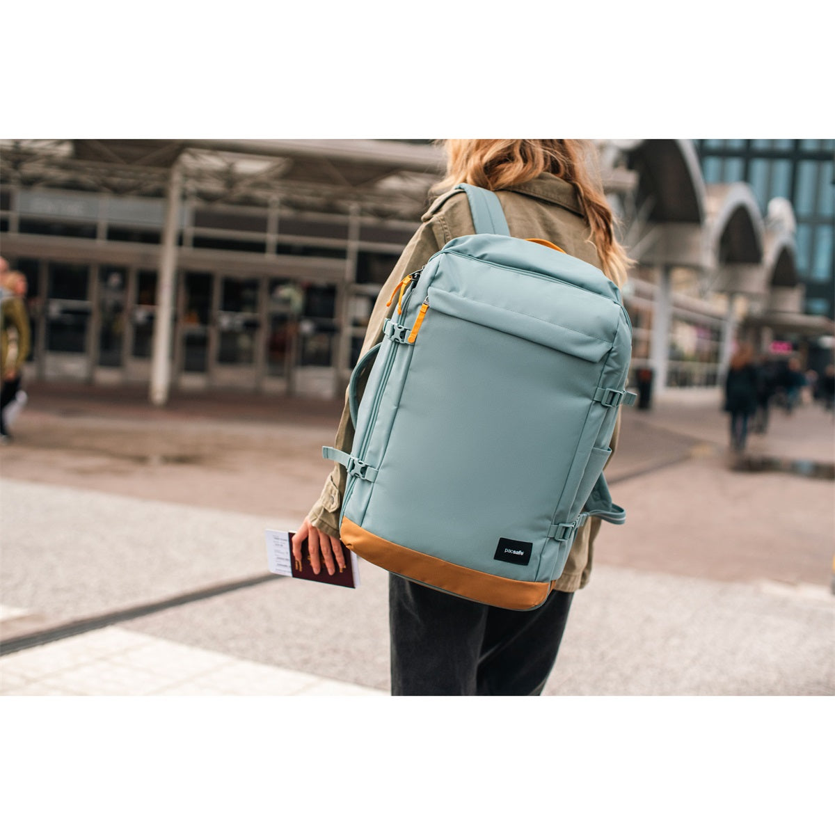 Pacsafe Go Carry-on Backpack 44 L Fresh Mint