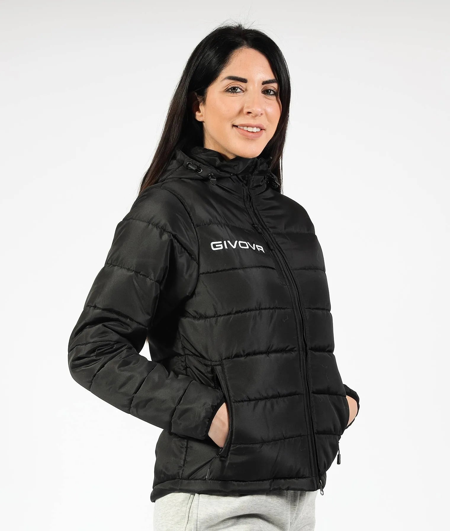 Chaqueta de invierno Givova Prime Unisex Black L