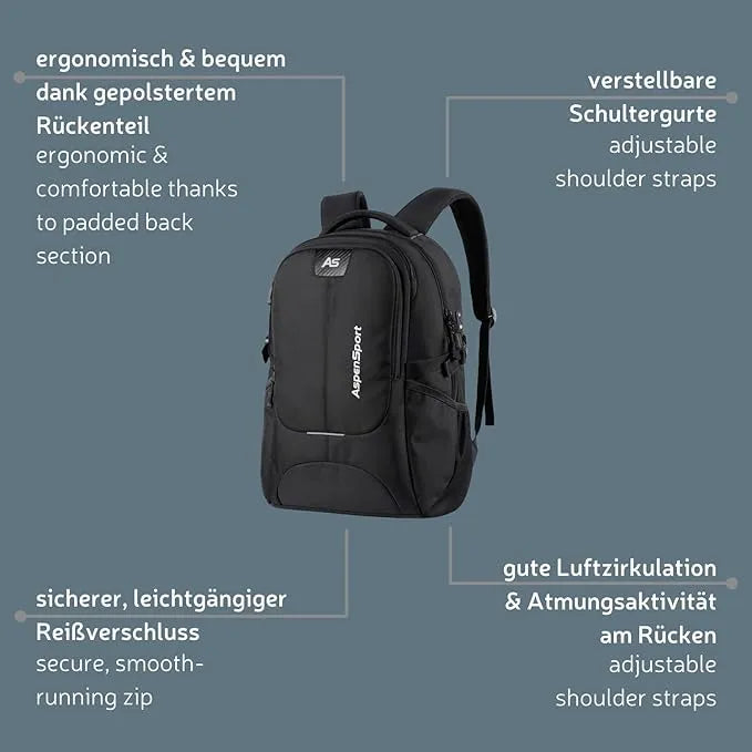 Mochila Aspensport Mochila 32 L Negro
