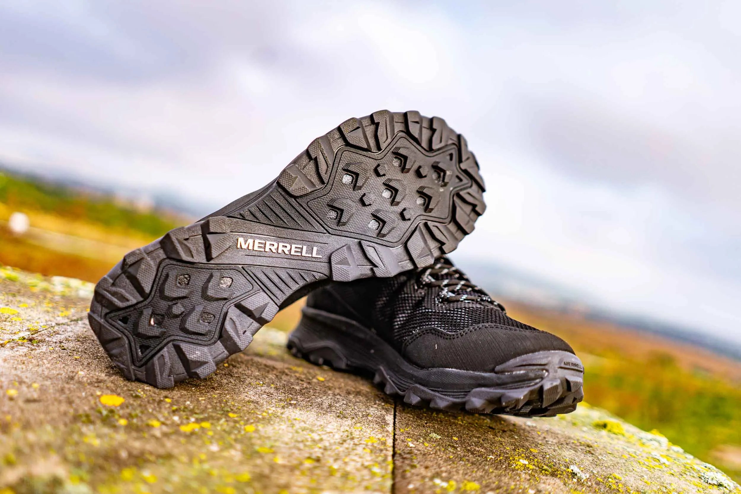 Merrell Speed strike Mid Gtx Zwart Outdoorschoenen Dames Zwart