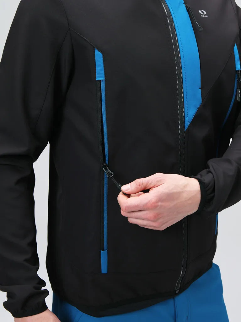 Herren Softshelljacke Loap Ursun Blk Schwarz