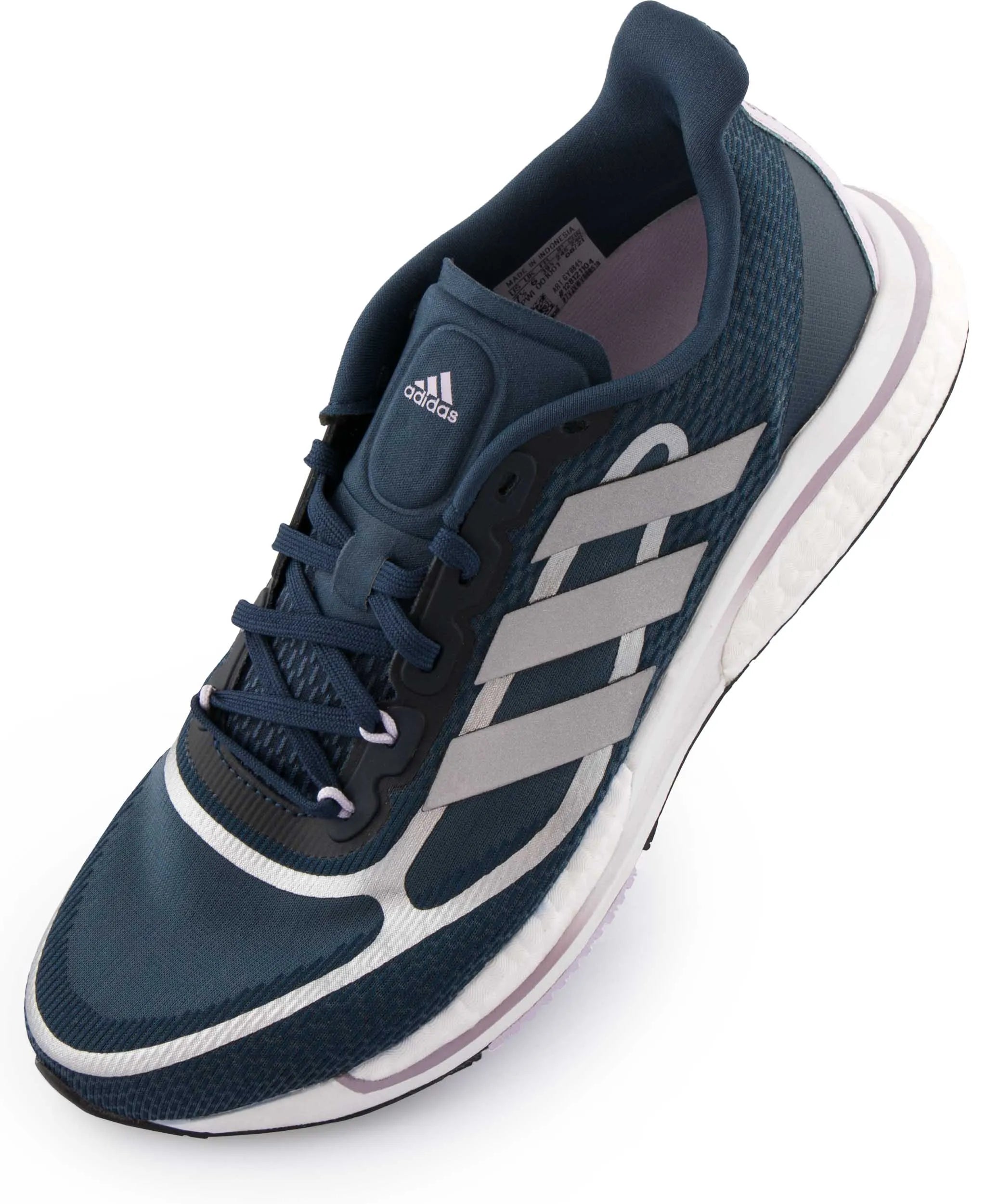 Tênis de corrida feminino Adidas Wms Supernova+ Azul 39 1/3
