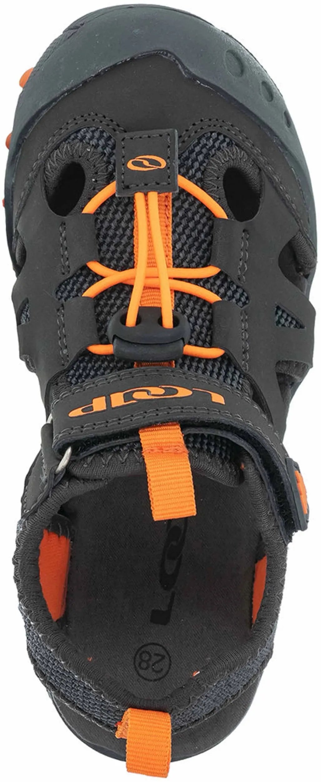 Sandálias infantis laço cermina cinza 34