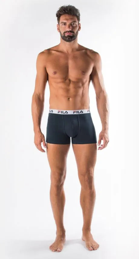 Pánske boxerky fila 1-pack tmavomodrá s