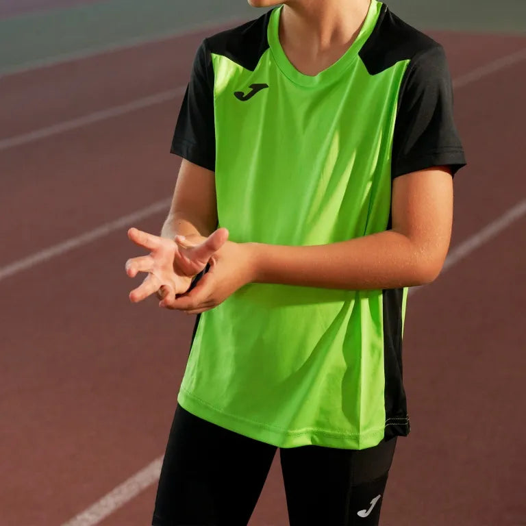 Herren Joma Record II Fluorgrünes T-Shirt m