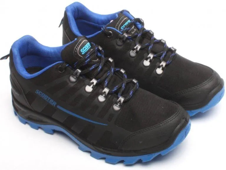 Calçado de caminhada feminino Scooter Foton Tsm preto