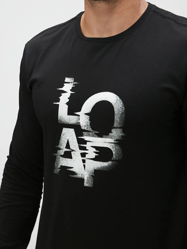 Herren-T-Shirt Loap Altron Schwarz