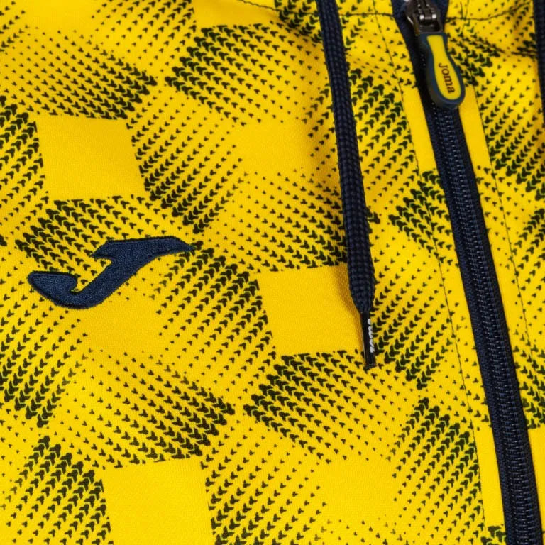 Dame joma supernova iii hættetrøje med lynlås marine gul l