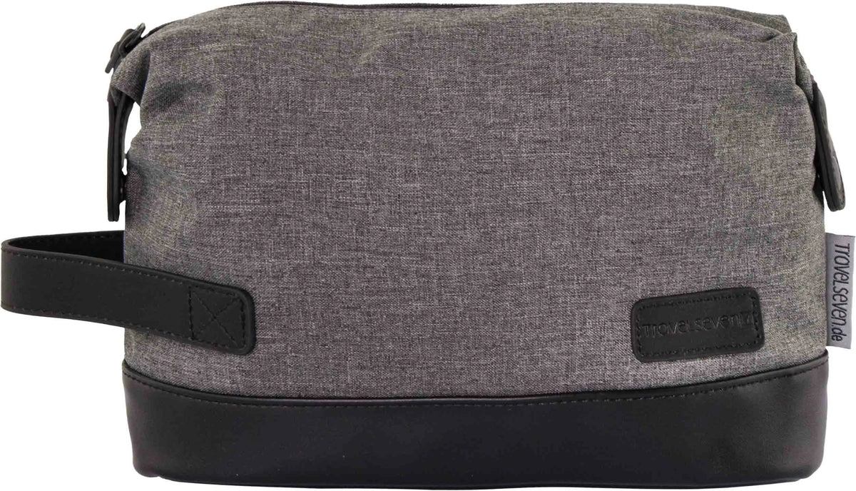 Borsa per il trucco Travison grigio scuro grigio
