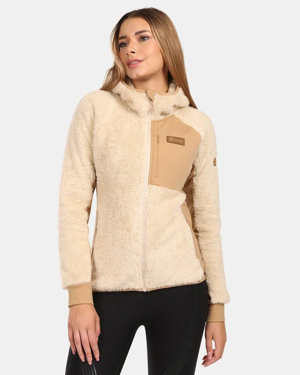 Hanorac de damă din fleece kilpi mink-w bej 42