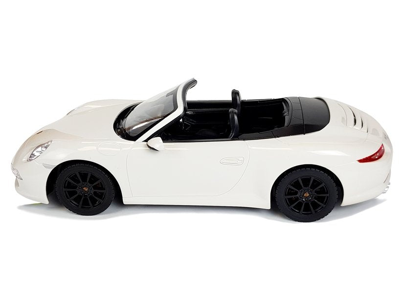 Porsche 911 Carrera S Remote Controlled Rc Car Rastar White 1:12