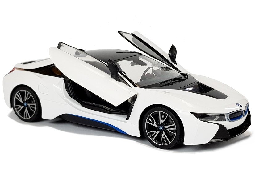 Car R/c Bmw I8 Rastar 1:14 White Automatic Doors
