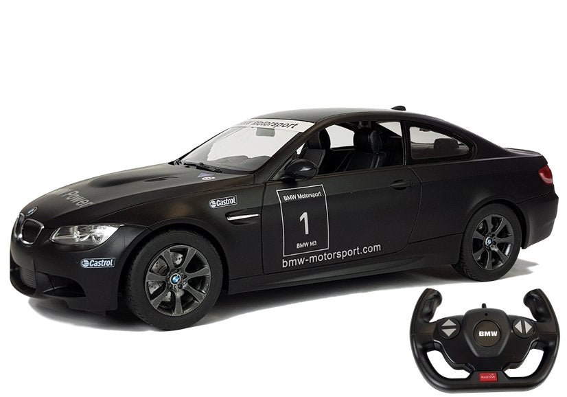 Bmw M3 Športové auto na diaľkové ovládanie Rc Rastar Black 1:14