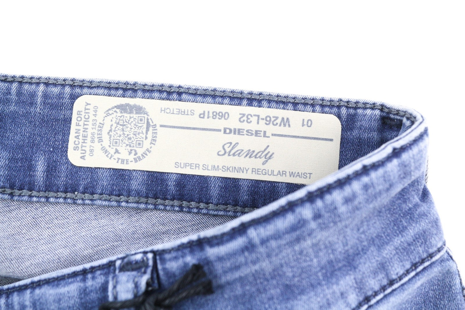 Diesel Slandy 0681p Női Jeanssuper Slim Skinny Stretch Rrp155