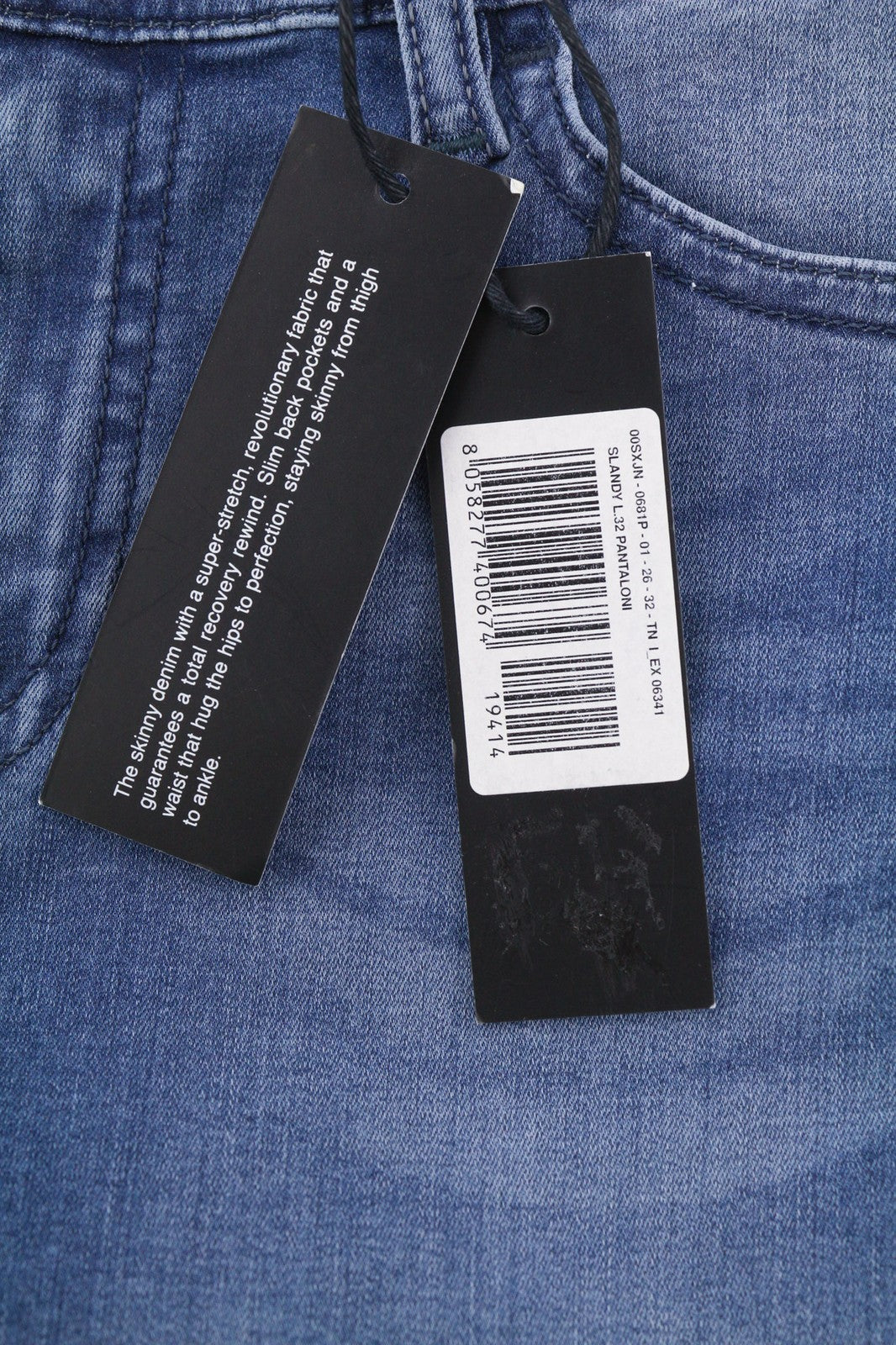 Diesel Slandy 0681p Női Jeanssuper Slim Skinny Stretch Rrp155