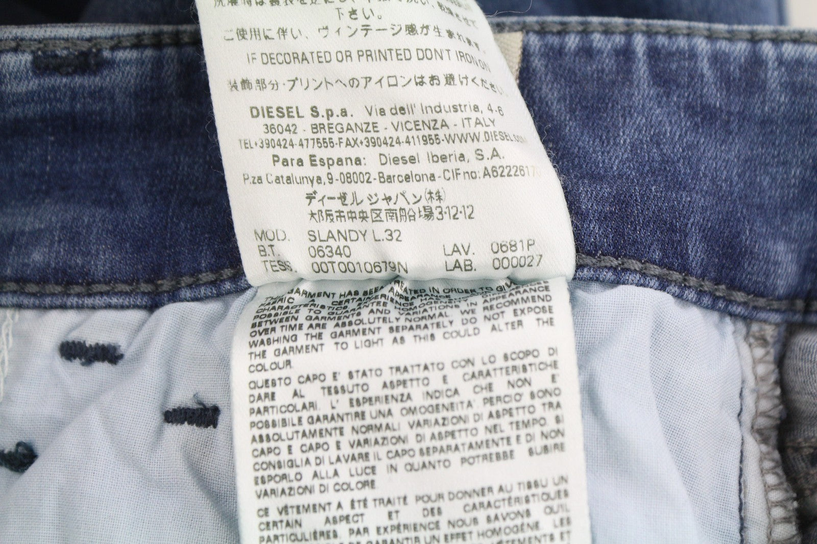 Jeans Slandy 0681p