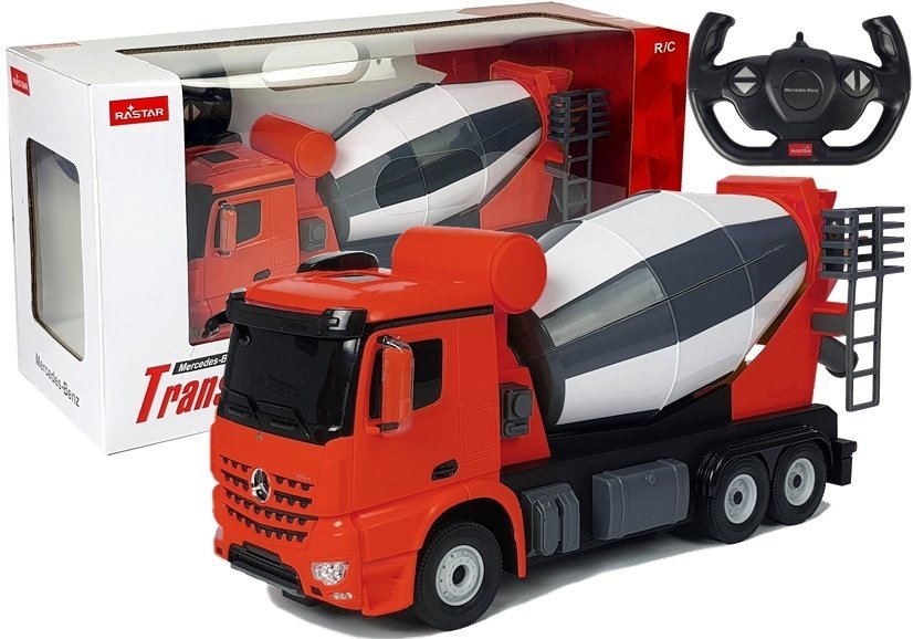 Auto R/c Mercedes-benz Arocs Rastar 1:14 Red