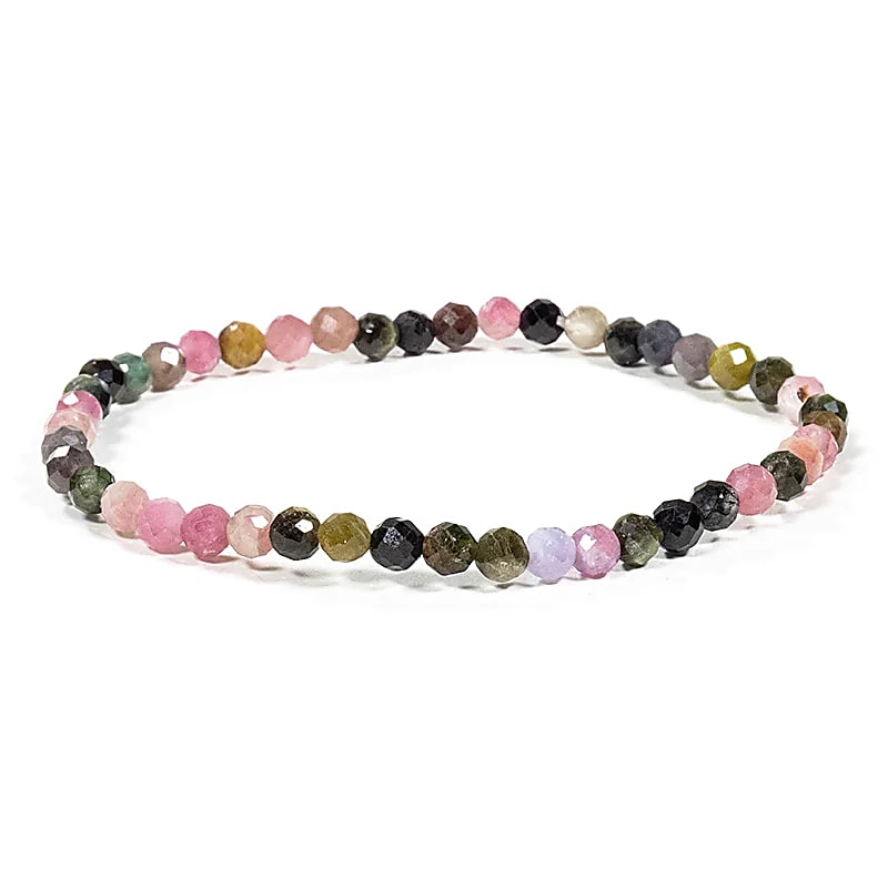Bracciale Tormalina Multicolor --confezione Da 2 Pezzi - ±0.4cm