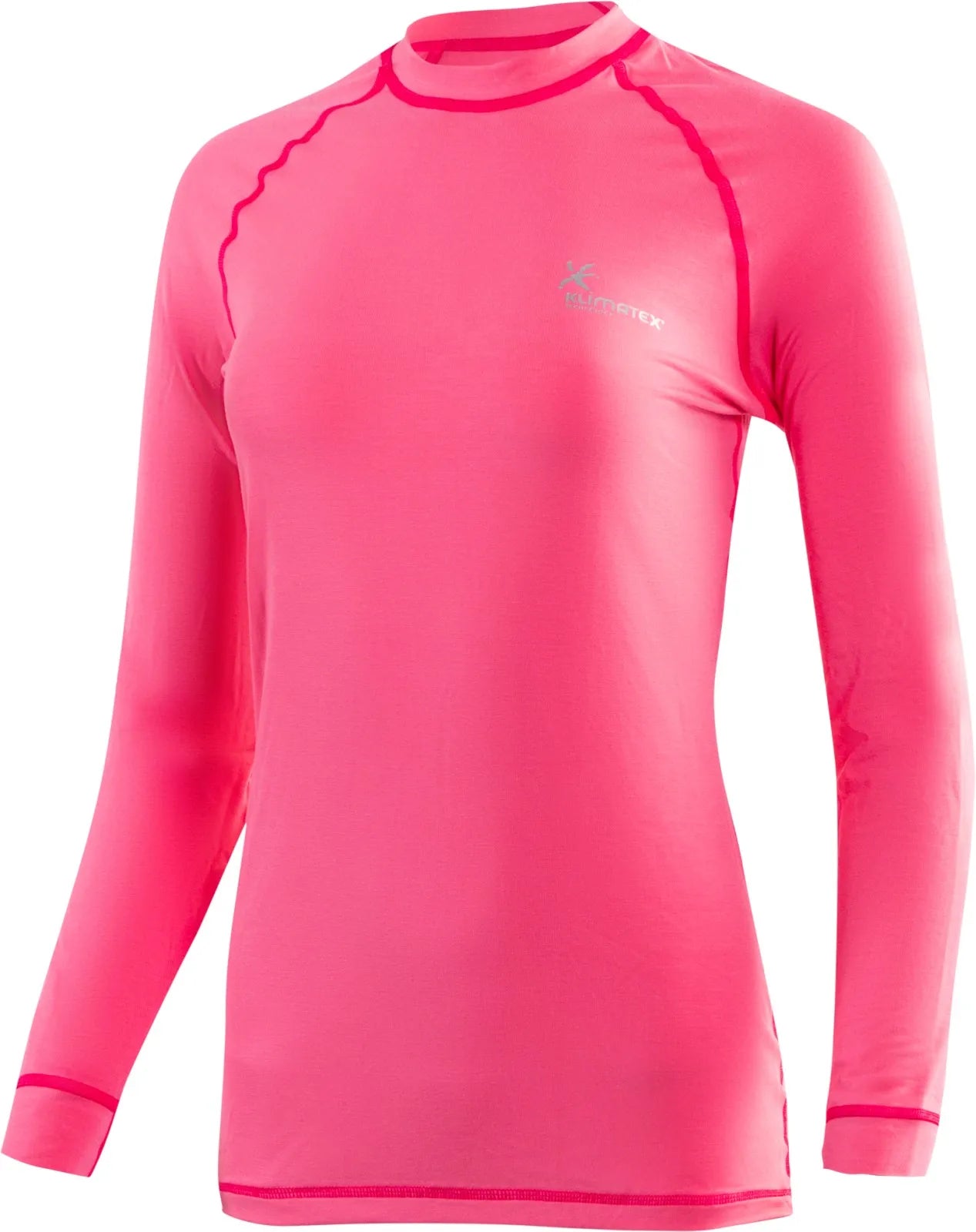 Camiseta funcional feminina klimatex elsa rosa m
