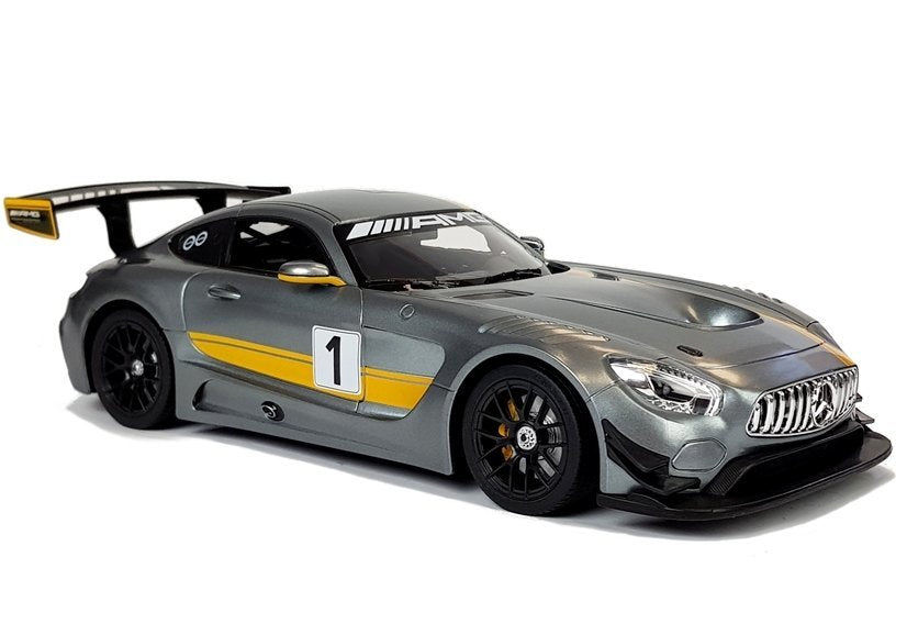 Auto R/c Mercedes Amg Gt3 Rastar 1:14 Grey